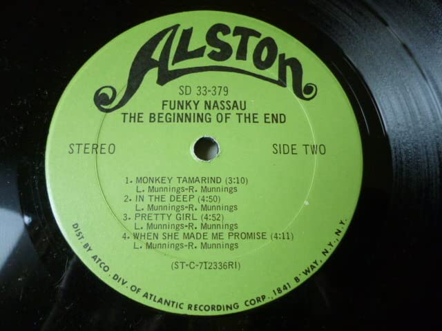 Amazon.co.jp: The Beginning Of The End/Funky Nassau レア US盤 FUNK